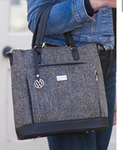 Irish tweed Ciara bag ~ by Mucros Weavers