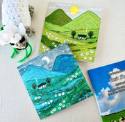 A set of sheep cards by Karen Pleass of Dingle