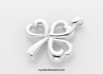 Shamrock Silver Pendant