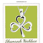 Shamrock Silver Pendant