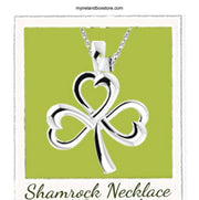 Shamrock Silver Pendant