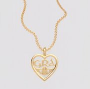 Grá Heart Claddagh Pendant