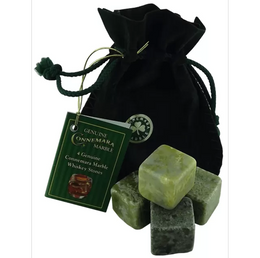 Connemara marble whiskey stones