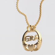 Grá Claddagh Pendant