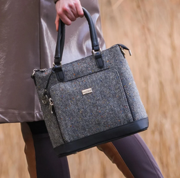 Irish tweed Ciara bag ~ by Mucros Weavers