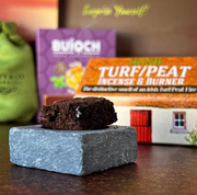 Irish cottage turf peat incense
