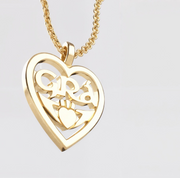 Grá Heart Claddagh Pendant