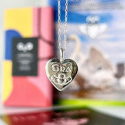 The Irish Love/Claddagh silver pendant
