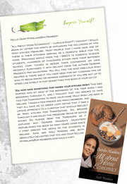 Thanksgiving booklet ~ Complied by Katharine & an Irish Cream Tiramisu Recipe