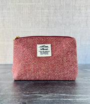 Blasket Islander Tweed Cosmetic Bag