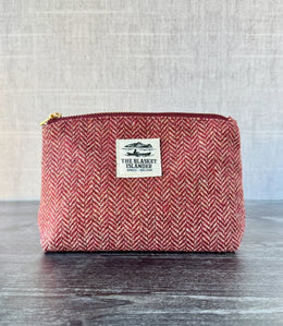 Blasket Islander Tweed Cosmetic Bag
