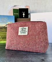 Blasket Islander Tweed Cosmetic Bag