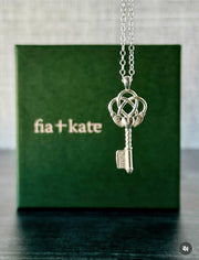 Dúchas Sterling Silver Key Pendant