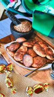 Le Róstadh seasoning and Irish roast potato recipe by chef Trevis