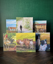 Irish Countryside Art Card Set (6 Cards)