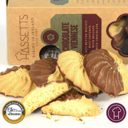 Chocolate Viennese shortbreads