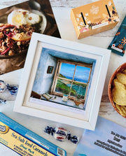 Irish Island Cottage Framed Print