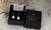 Sterling Silver Sycamore Leaf Earrings by Louise Maguire