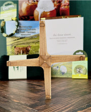 Handcrafted Wooden St. Brigid’s Cross