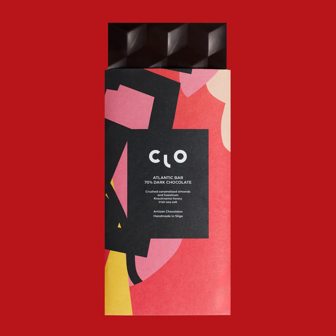 Clo Atlantic Artisan Irish Dark Chocolate Bar