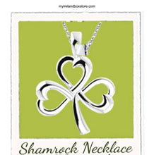 Load image into Gallery viewer, Shamrock Silver Pendant