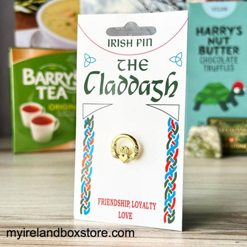 The Claddagh Irish Pin