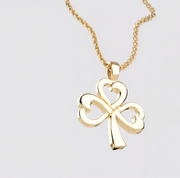 The Gold Shamrock Pendant