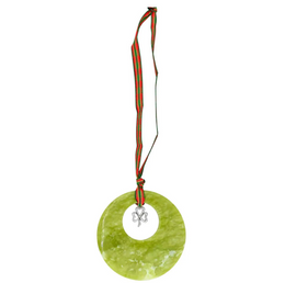Connemara marble shamrock Christmas decoration