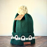 Irish sheep bobble hat