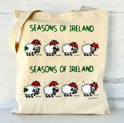 Seasons of Ireland Sheep Tote Bag