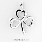 Shamrock Silver Pendant