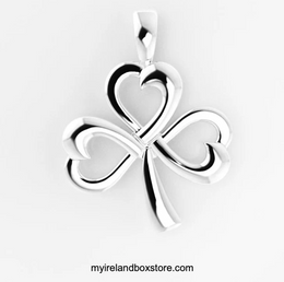 Shamrock Silver Pendant