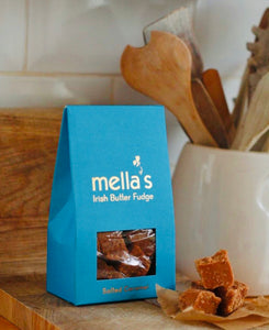 Back in stock! Mella's Irish Butter Salted Caramel Fudge