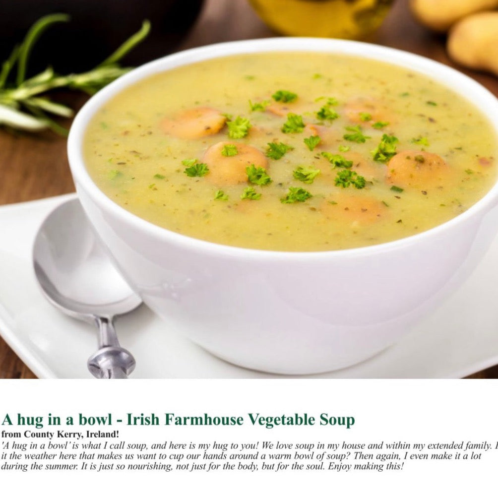 Irish Farmhouse Vegetable Soup Recipe MyIrelandBoxStore