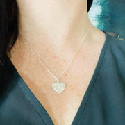 The Irish Love/Claddagh silver pendant