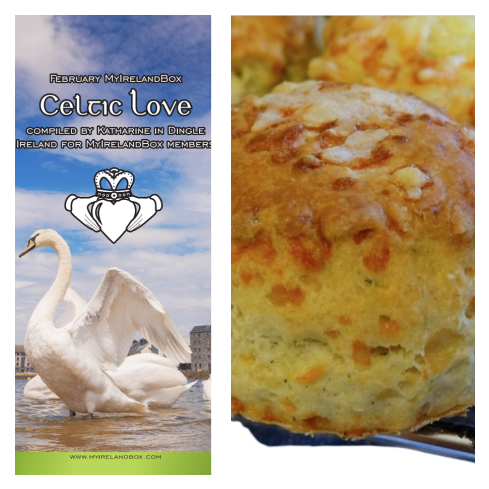 Celtic Love booklet ~ Complied by Katharine & Savoury Cheese and Thyme Scones Recipe