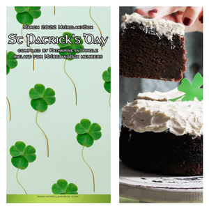 St. Patrick's Day booklet ~ Complied by Katharine & a Guinness and Chocolate Cake Recipe