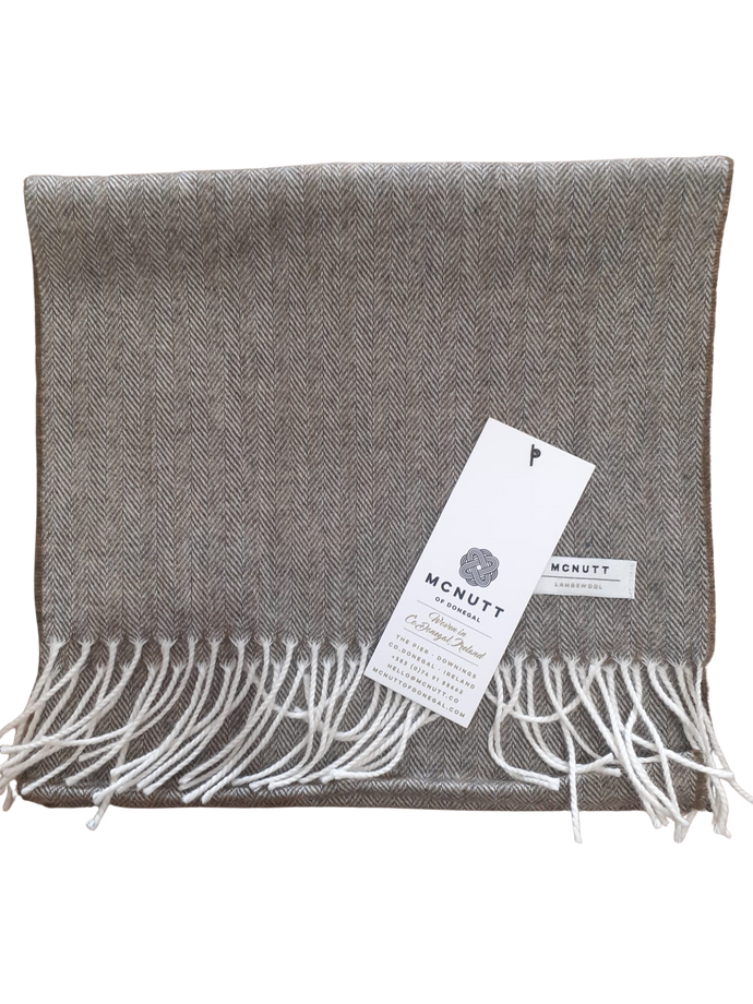 McNutt of Donegal Lambswool Scarf - RRP: $48 USD - Our Price $30 USD (7 colors available)